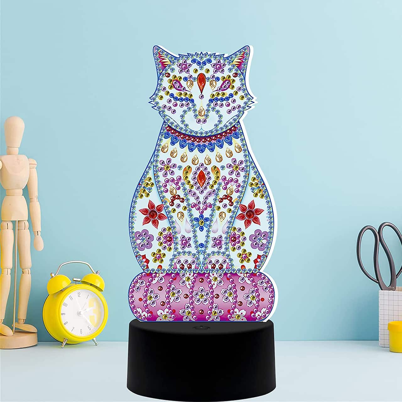 Sparkly Selections Cat Lamp Diamond Art Kit